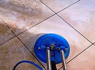 residential tile and grout cleaning holder